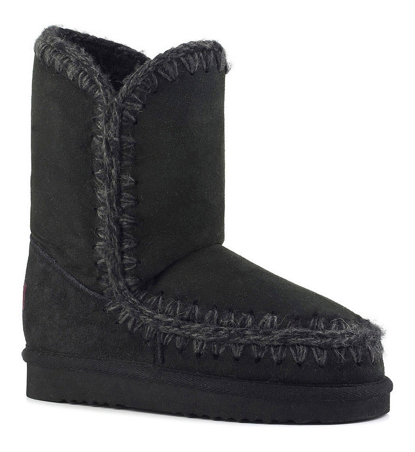 Mou Boots Eskimo 24 Black Black Spiders Whitby