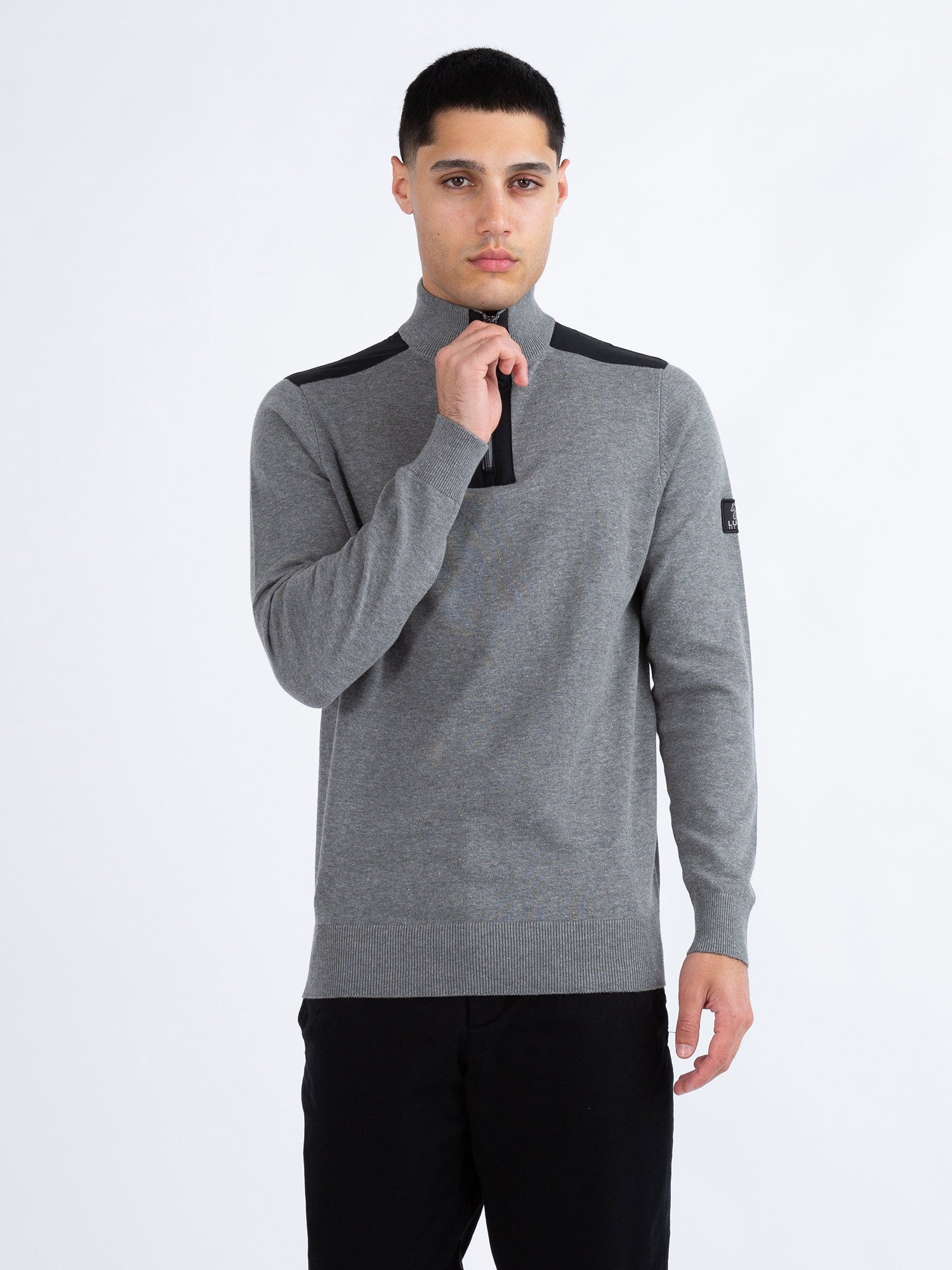 Grey luke jumper best sale