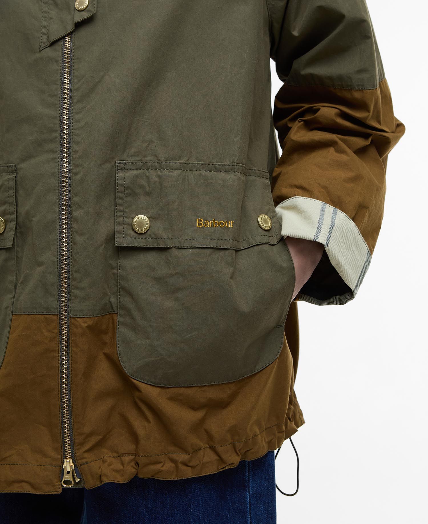 Barbour Hayley Showerproof Jacket - Dusky Green