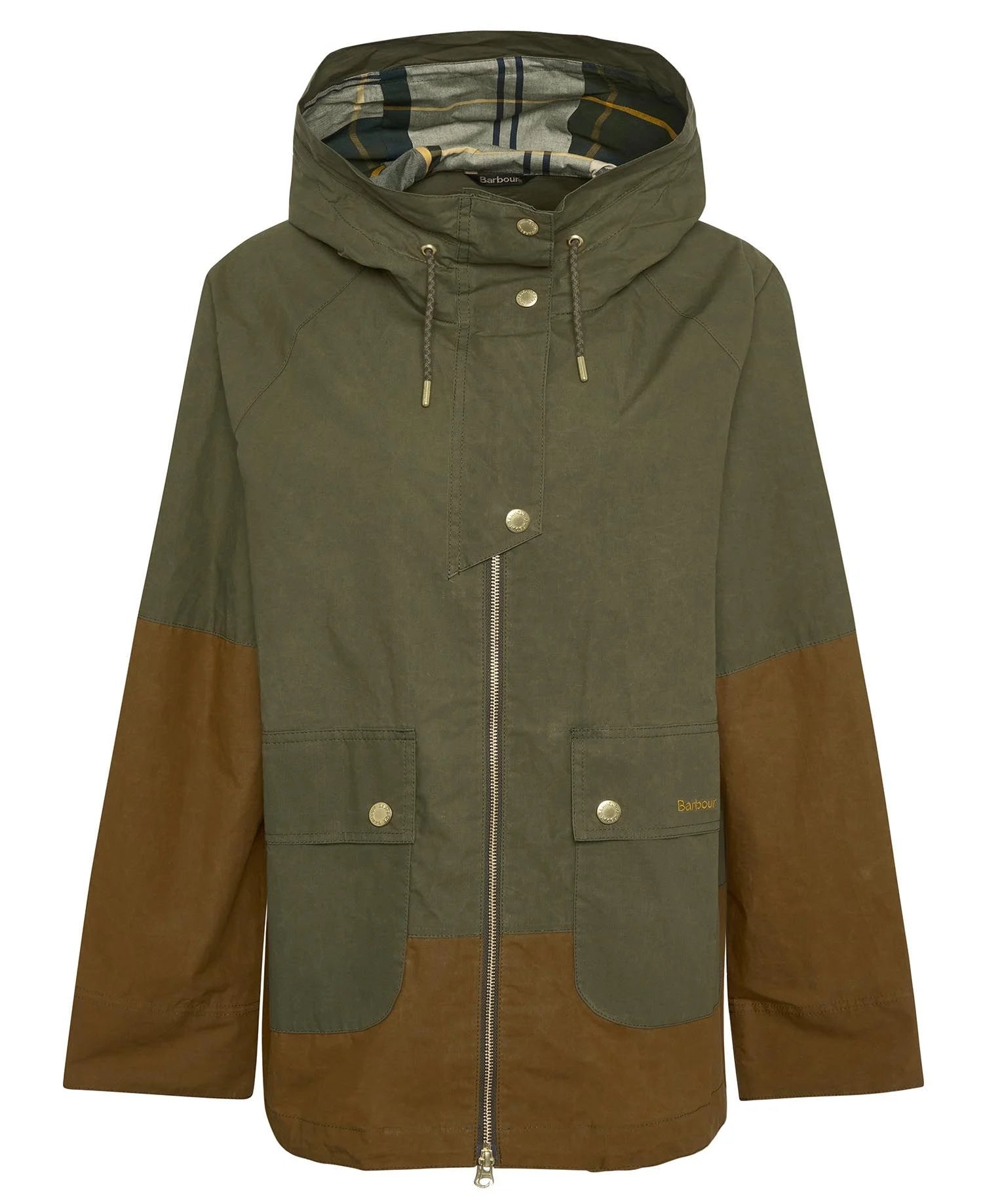 Barbour Hayley Showerproof Jacket - Dusky Green