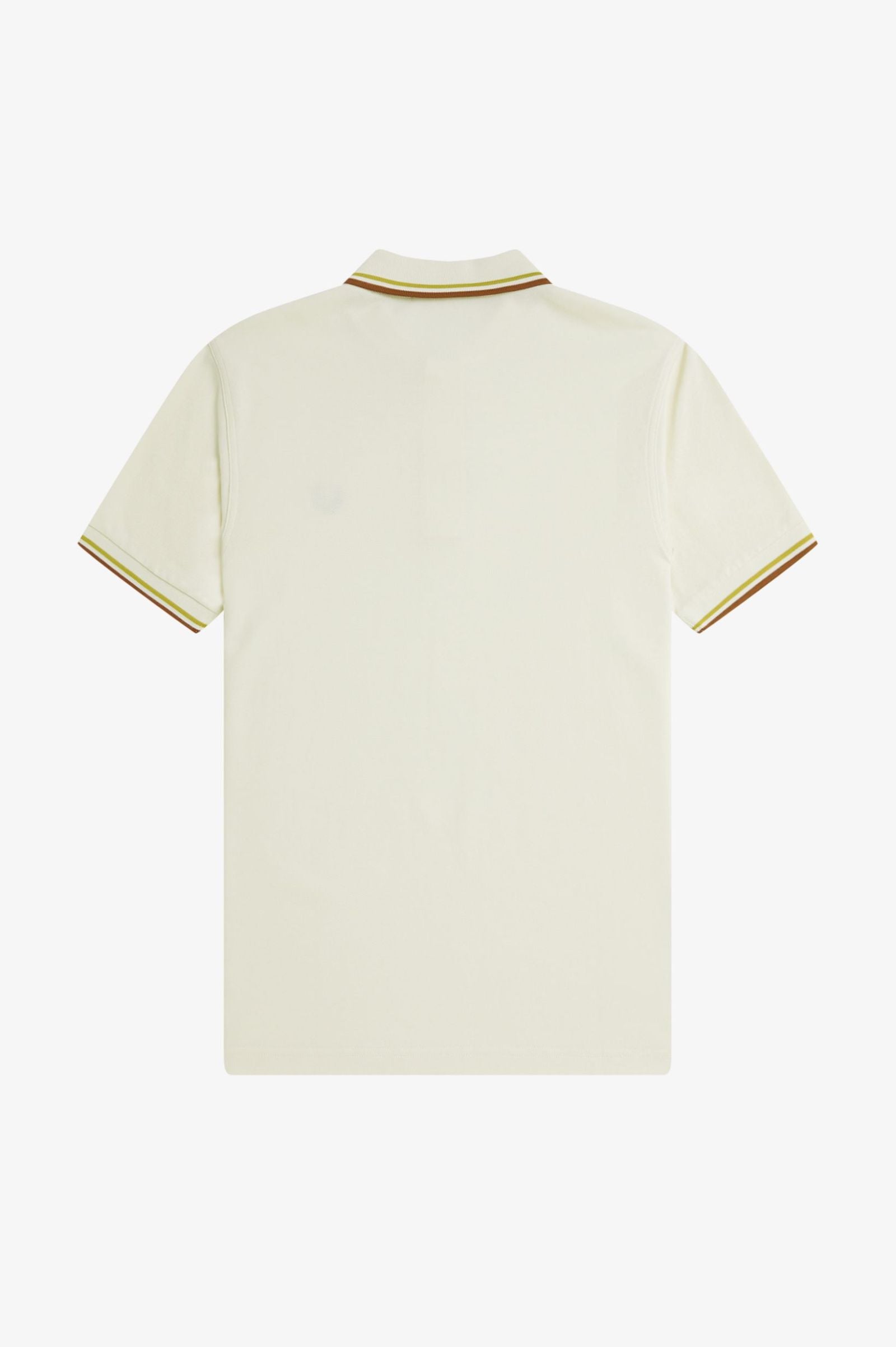 Fred Perry Twin Tipped Polo Shirt - Ecru/Honeycomb