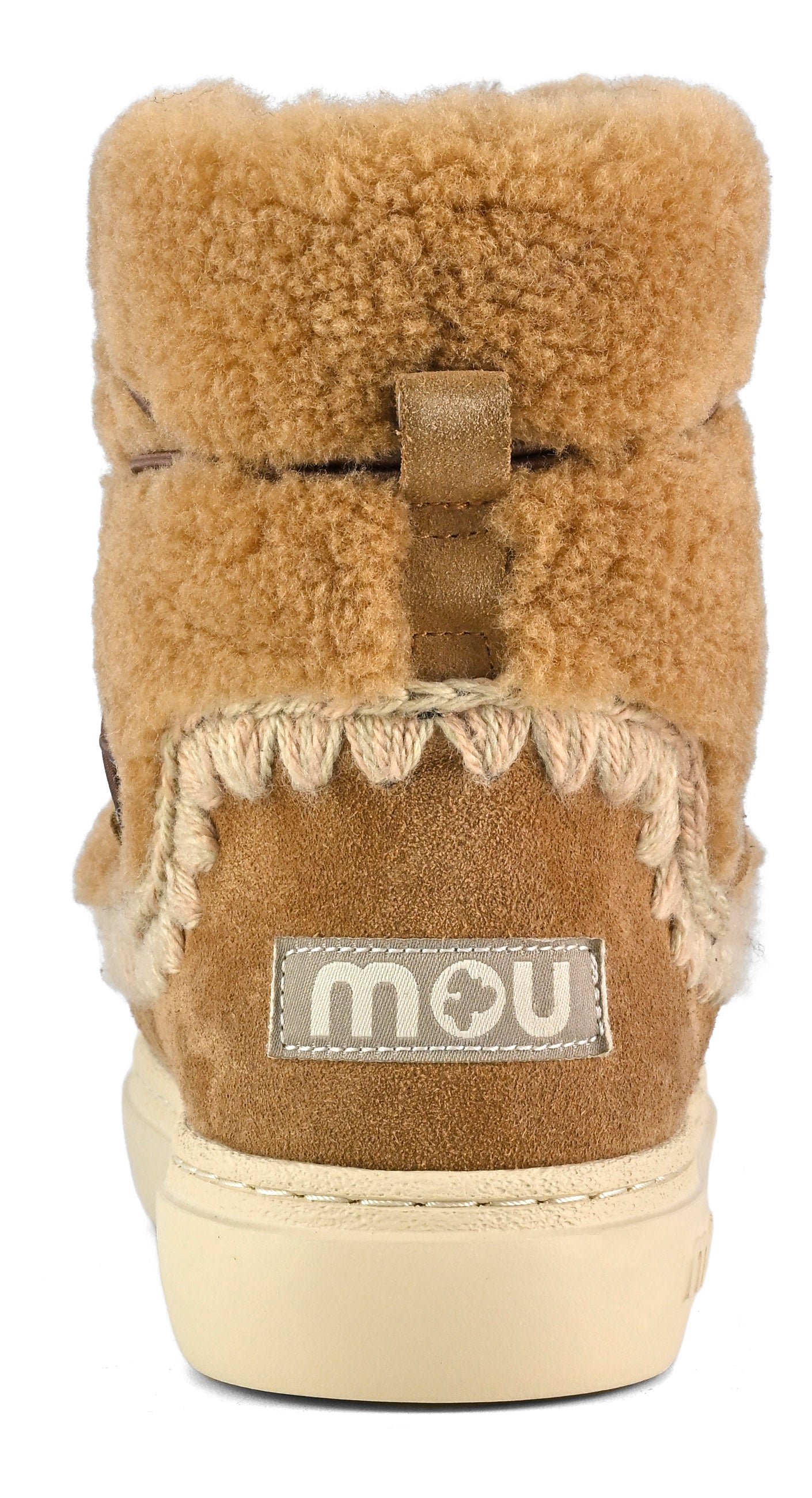 Mou Boots Eskimo Sneaker Bold Scoubidoo Lace - Cognac