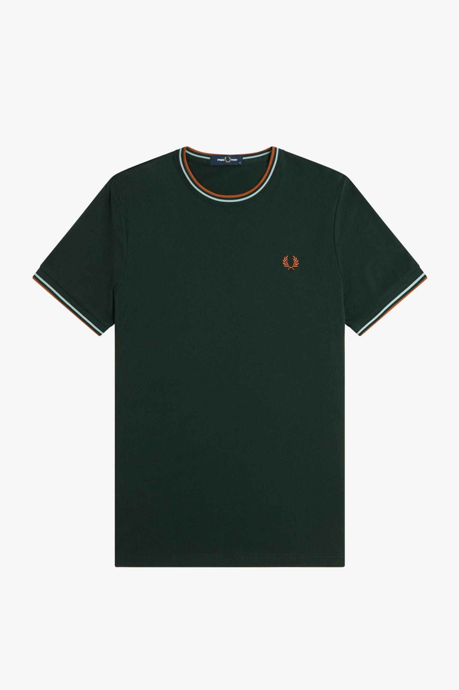 Fred Perry Twin Tipped T-Shirt - Night Green