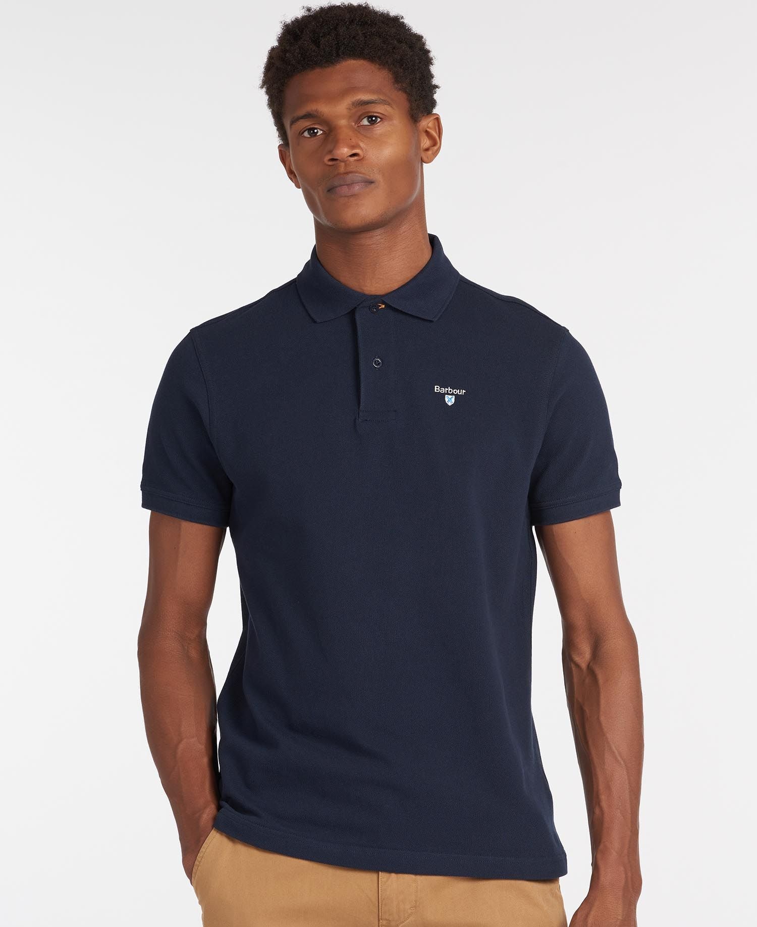 Barbour Sports Polo Shirt - New Navy